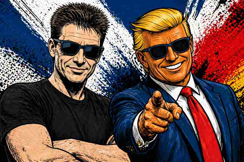 Grafik: Ronald Tramp ist da